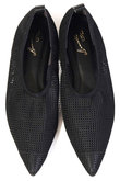 ポインテッドメッシュパンプス