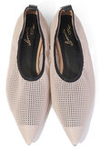 ポインテッドメッシュパンプス