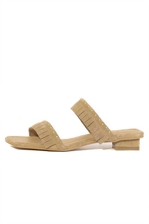 ダニエラ＆ジェマ/Daniella & GEMMAの【TSUBU】フリンジミュール(130200/130201)