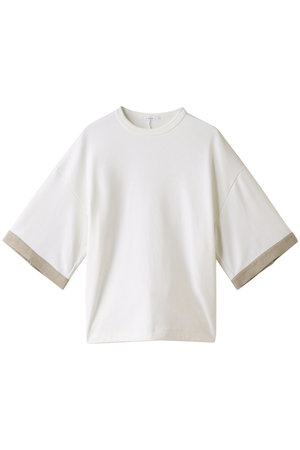 チノ/CINOHのドロップショルダーフライスTシャツ