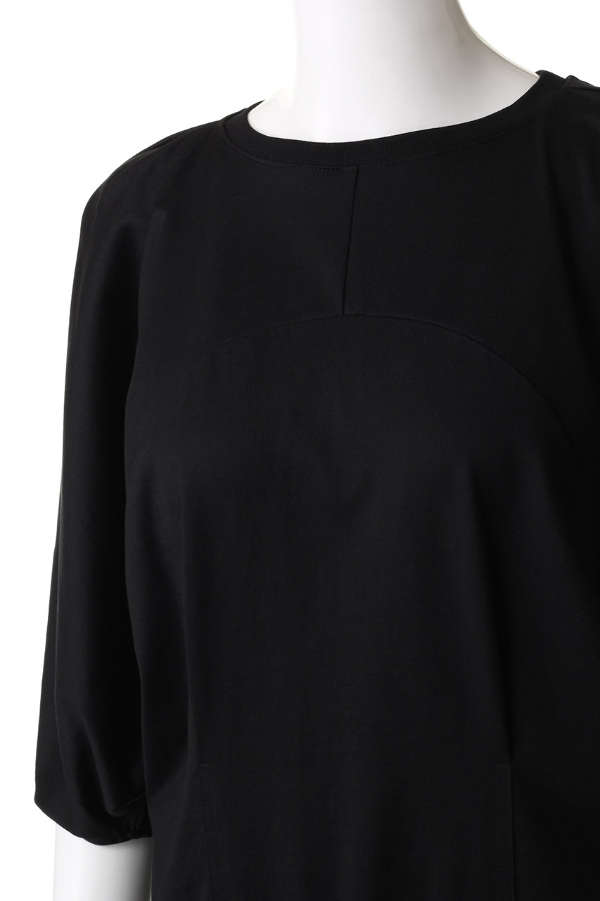 CINOH(チノ)｜COTTON JERSEYドルマンスリーブTシャツ/ブラック の通販 