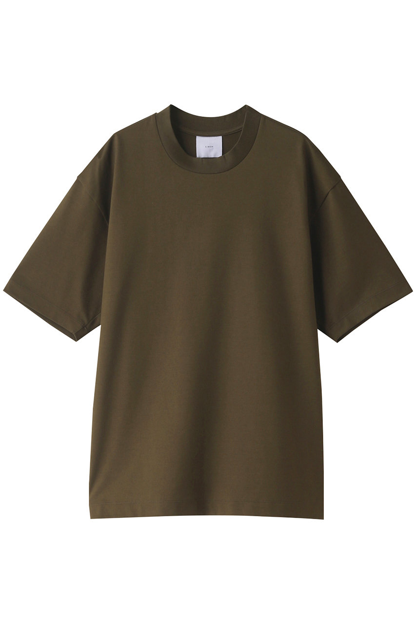 ＜ELLE SHOP＞ CINOH 【MEN】コットンジャージBASIC Tシャツ (カーキ 46) チノ ELLE SHOP画像