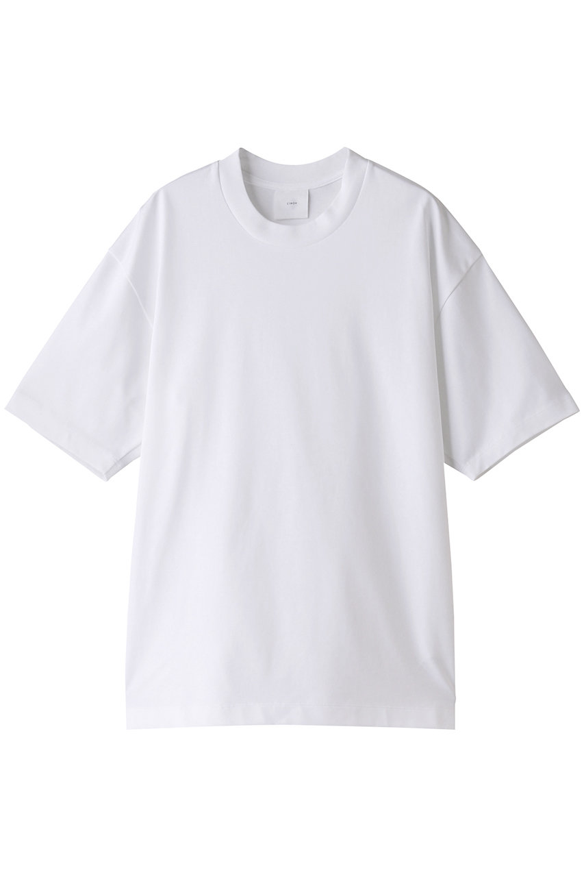 ＜ELLE SHOP＞ CINOH 【MEN】コットンジャージBASIC Tシャツ (ホワイト 46) チノ ELLE SHOP画像