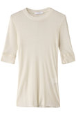テンセルカシミヤリブTシャツ