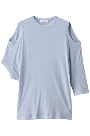 【タグ付き未使用品】CINOH チノ リング Tシャツ　半袖　コットン100 CINOH×eclat(チノ×エクラ)の【宮崎桃代さん別注】コンパクトT