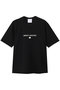 プリント コンパクトTシャツ チノ/CINOH ブラック