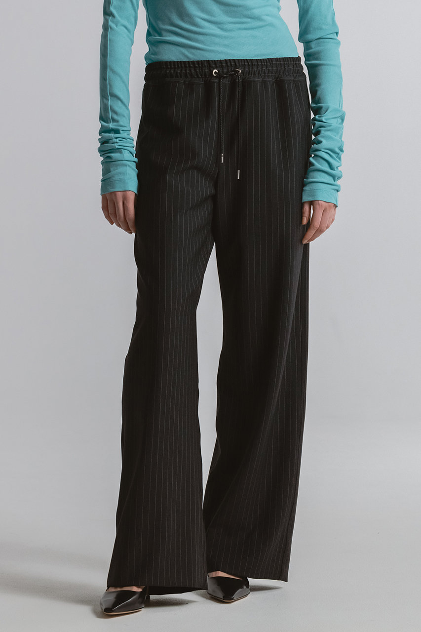 CINOH サマーウールストライプパンツ サイズ46 CINOH｜サマーウールストライプパンツ