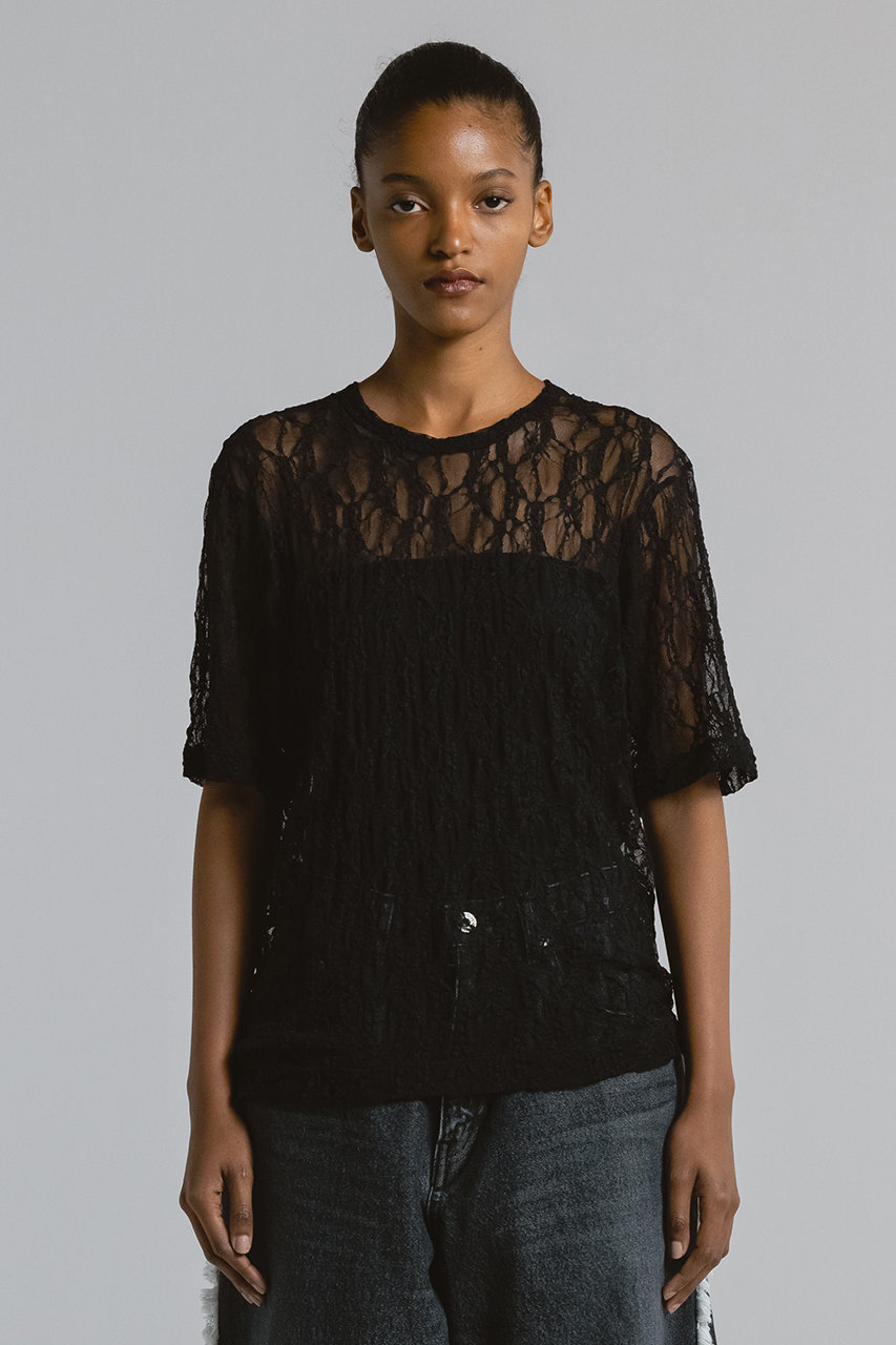 chaho Chaos(カオス)｜【VACHEMENT】ショートトレンチコート/ブラック の通販