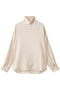 サテン ハイネック ブラウス チノ/CINOH エクリュ