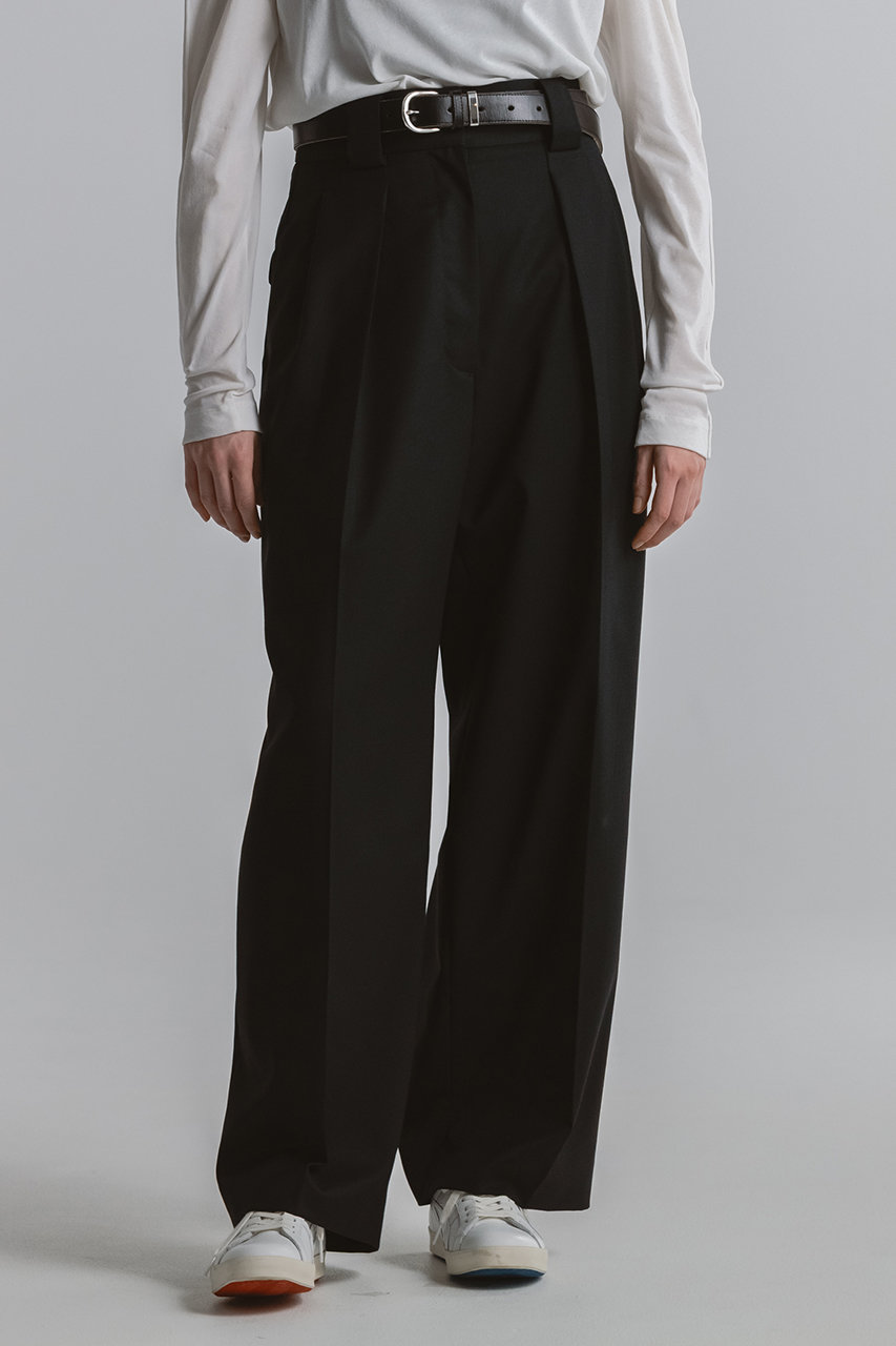 chaos ツータックチーノパンツ　38【新品】 Chaos(カオス)｜2タックチーノパンツ/ベージュ の通販｜ELLESHOP