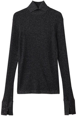 チノ/CINOHのSHIMMER タートル ネック タイト ニット(110300/110301)