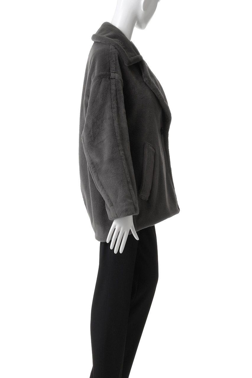 CINOH(チノ)｜BOA ミドル コート/グレー の通販｜ELLESHOP・(エル