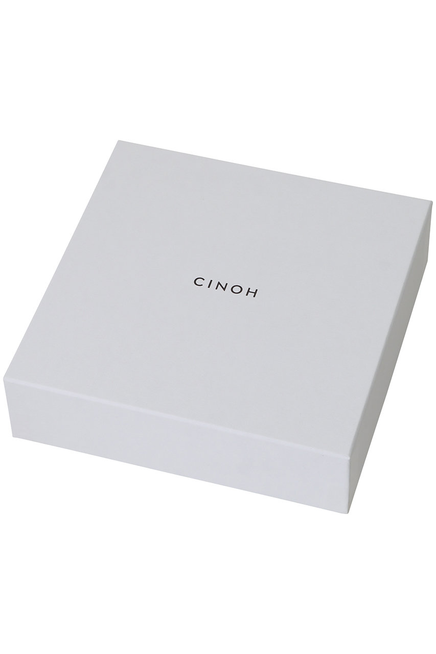 CINOH(チノ)｜SLIM レザー ベルト （ゴールド/シルバー アクセント