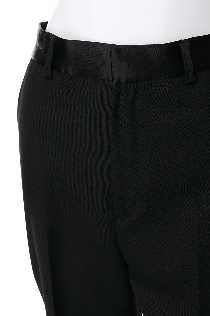 CINOH(チノ)｜【BLACK FORMAL】インサイド ジップ パンツ/ブラック の
