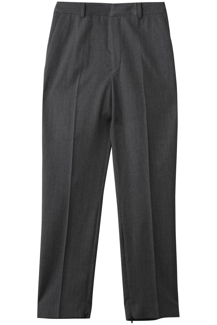 チノ/CINOHの【BLACK FORMAL】GRAY インサイド ジップ パンツ(グレー/BF-PT-012)