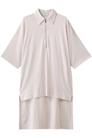 チノ/CINOHのSUVIN COTTON ハーフジップ トップ