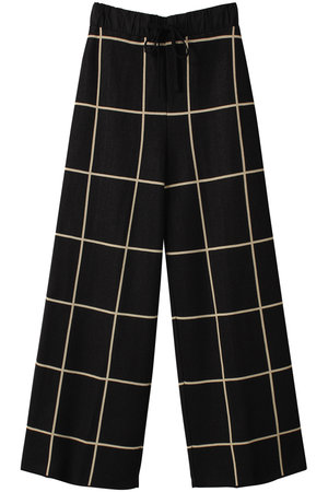 Radka プレイドニットパンツ