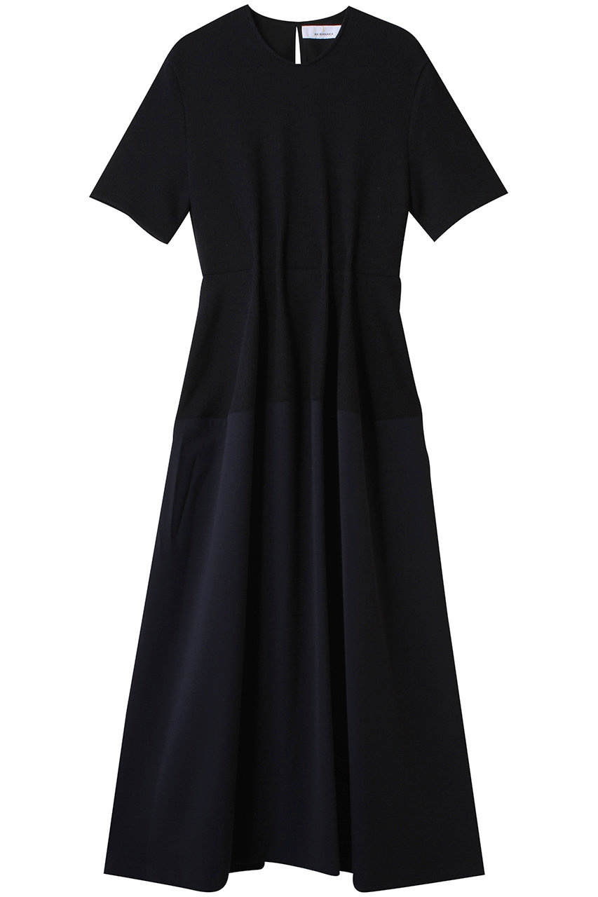 AKIRANAKA Jodie コンビ テックス ジャージードレス (ネイビー, 1) アキラナカ ELLE SHOP AKIRANAKA Jodie コンビ テックス ジャージードレス (ネイビー, 1) アキラナカ ELLE SHOP