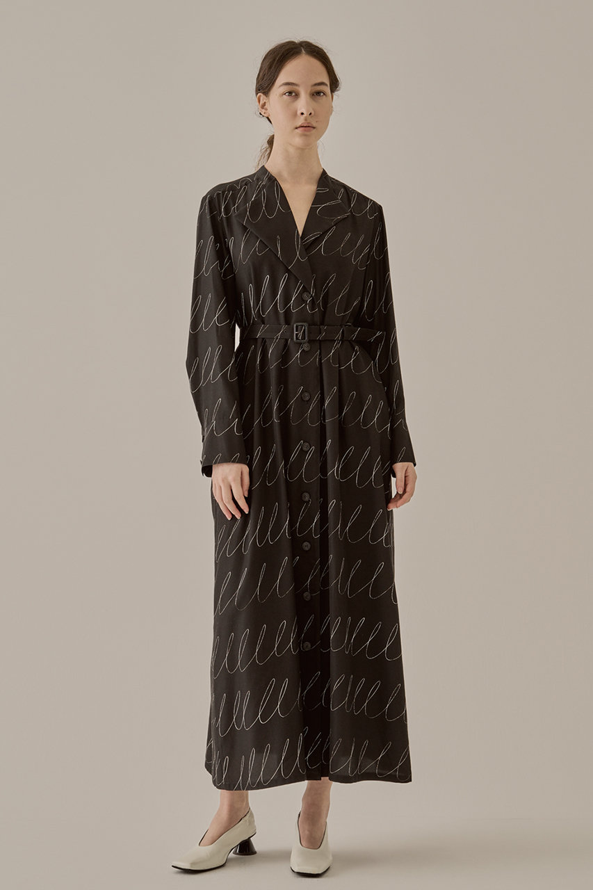 AKIRANAKA(アキラナカ)｜Quartet ドレス/ブラック の通販｜ELLESHOP