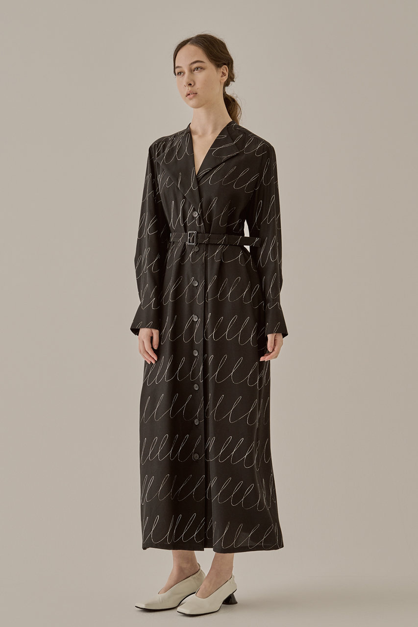 AKIRANAKA(アキラナカ)｜Quartet ドレス/ブラック の通販｜ELLESHOP