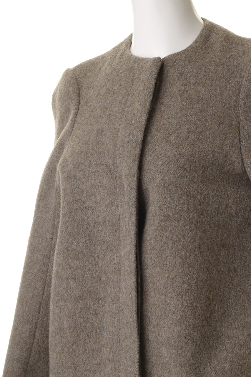 AKIRANAKA(アキラナカ)｜Gladys コート/ベージュ の通販｜ELLESHOP