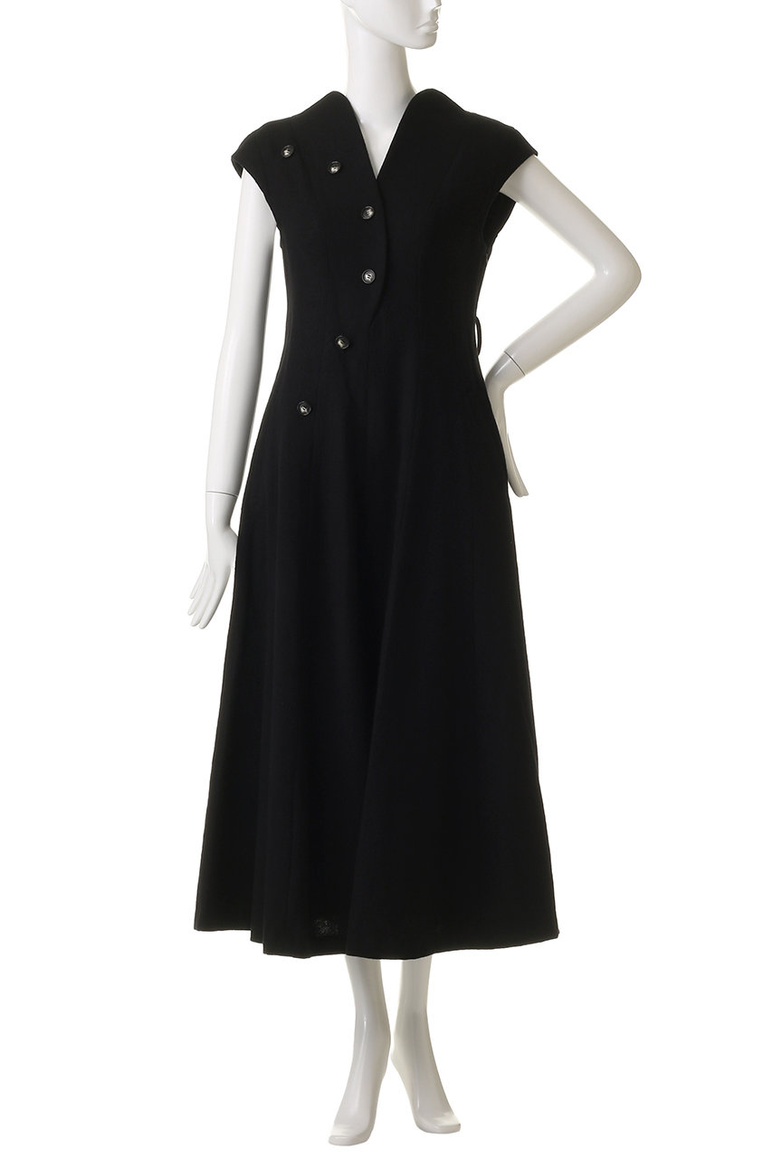 【新品】アキラナカ　ブラックフォーマルワンピース AKIRANAKA ワンピース 「AKIRANAKA/アキラナカ」別注 Suvi