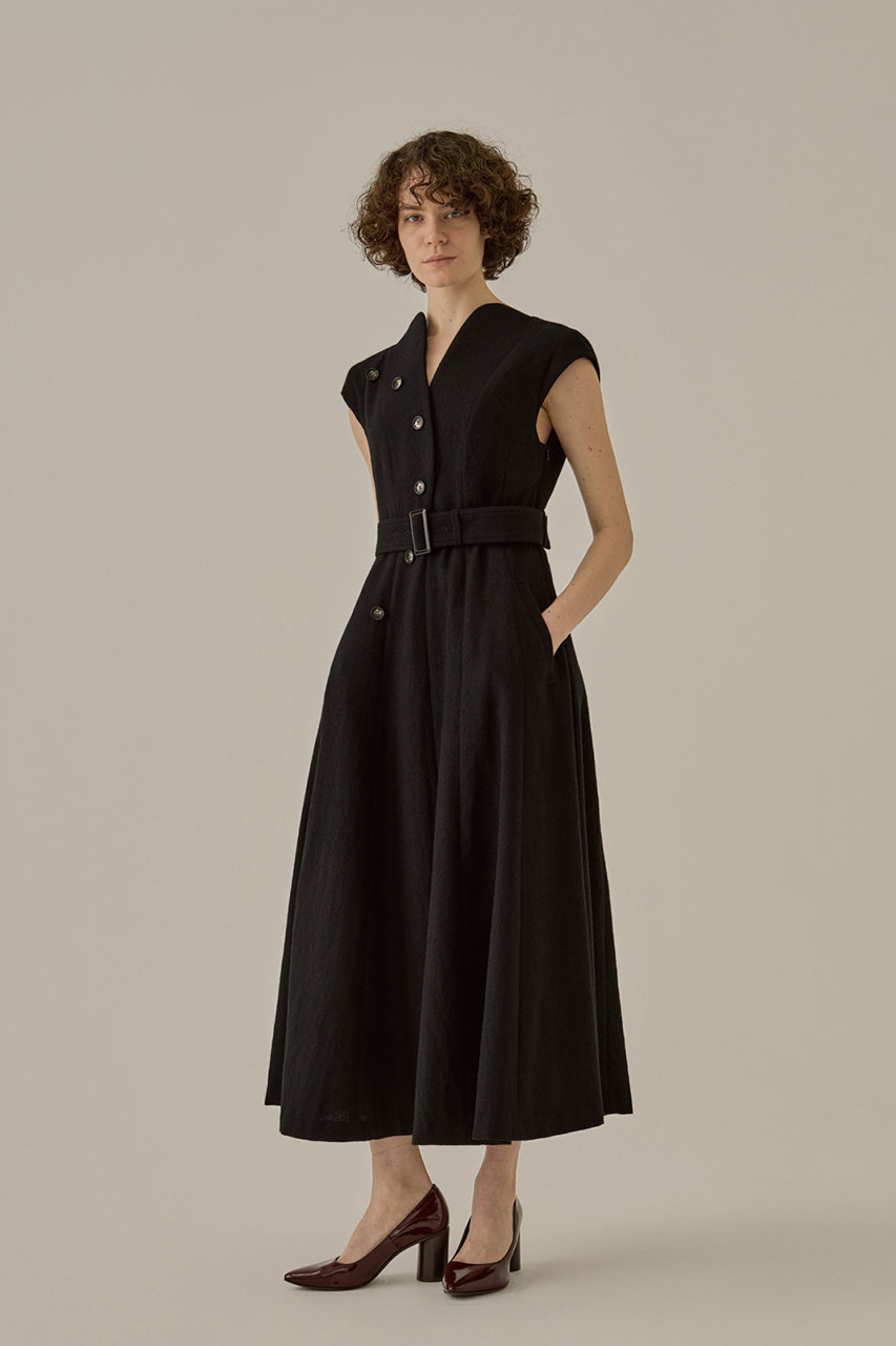 AKIRANAKA(アキラナカ)｜Sesilia ドレス/ブラック の通販