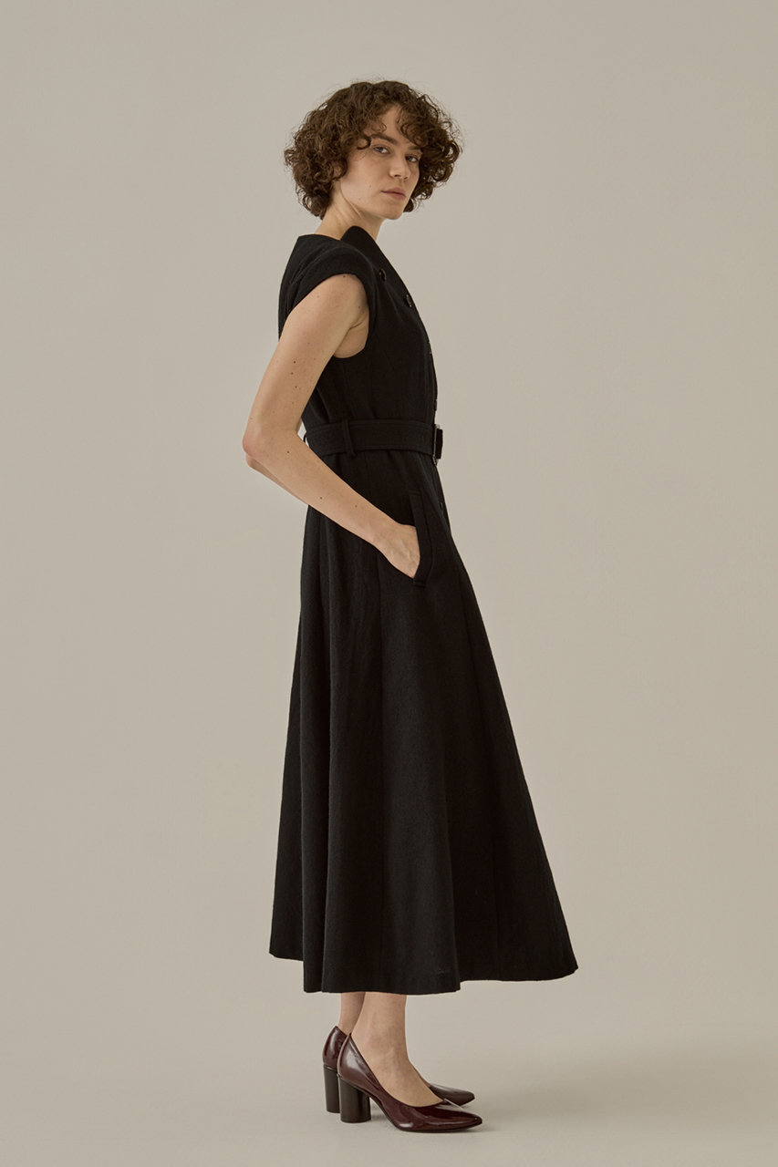 AKIRANAKA(アキラナカ)｜Sesilia ドレス/ブラック の通販｜ELLESHOP