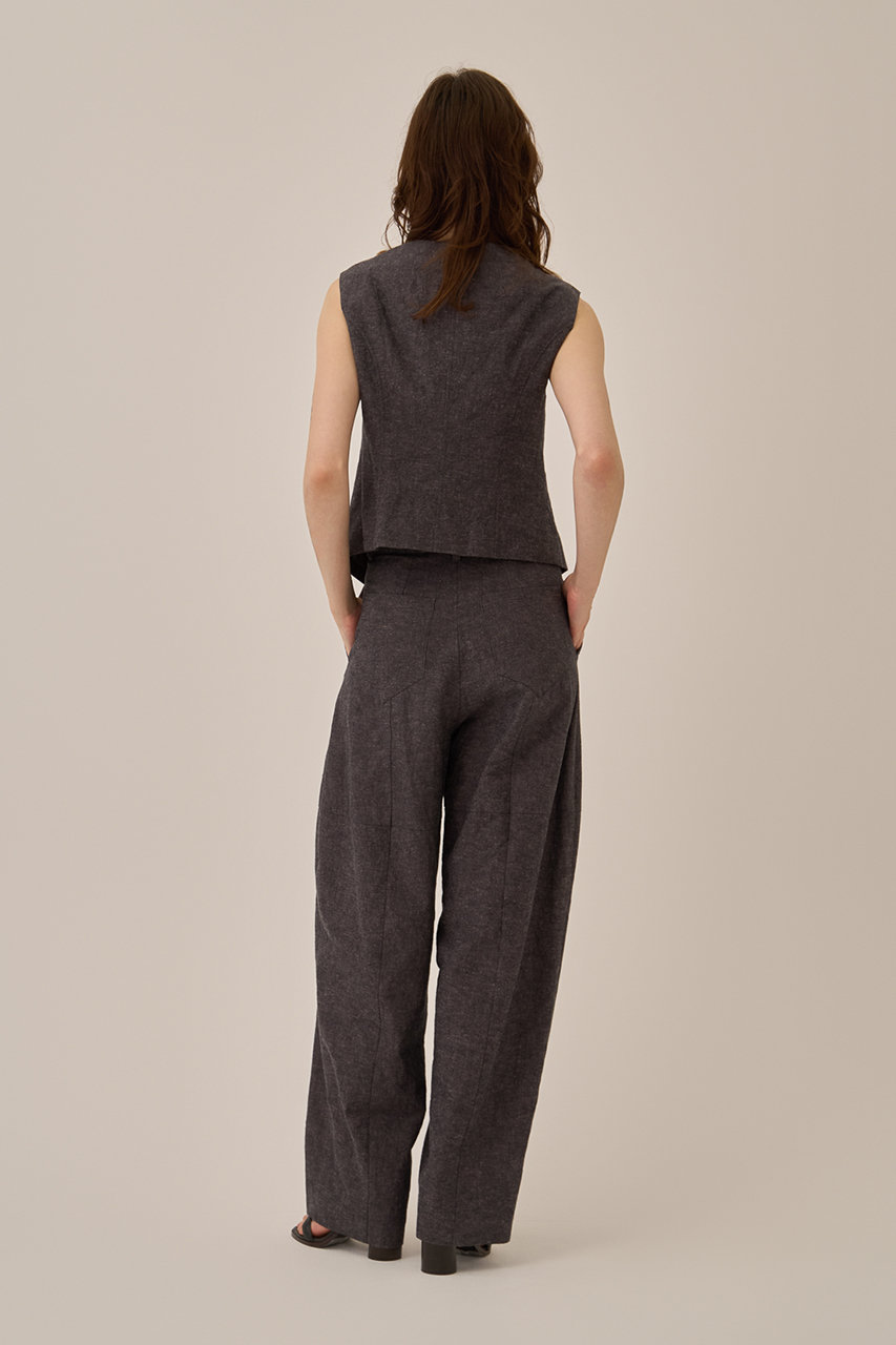 AKIRANAKA(アキラナカ)｜Sesilia ベスト/ブラック の通販｜ELLESHOP
