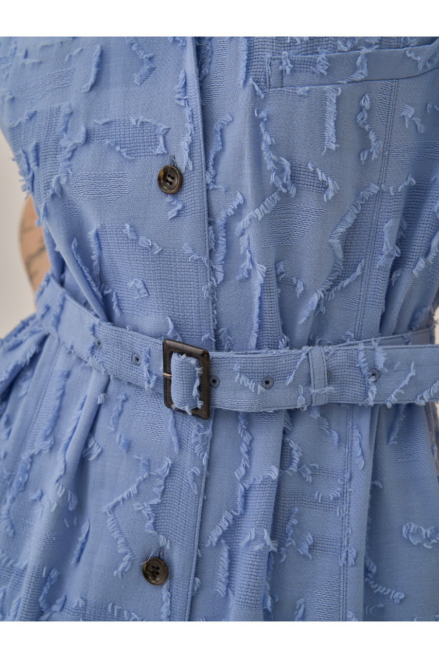 AKIRANAKA(アキラナカ)｜Block フラワー ドレス/ブルー の通販