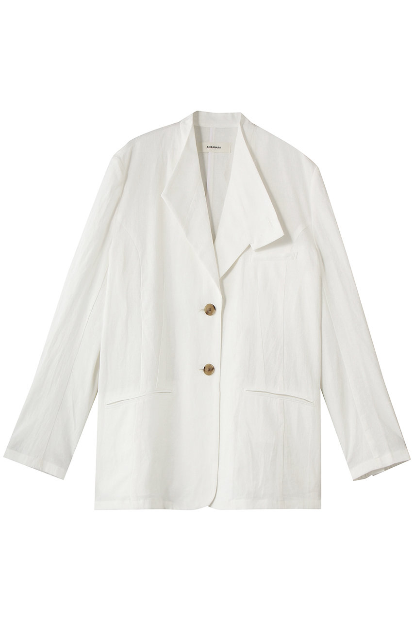 アキラナカ/AKIRANAKAのRachele ジャケット(ホワイト/AS2622-WH)