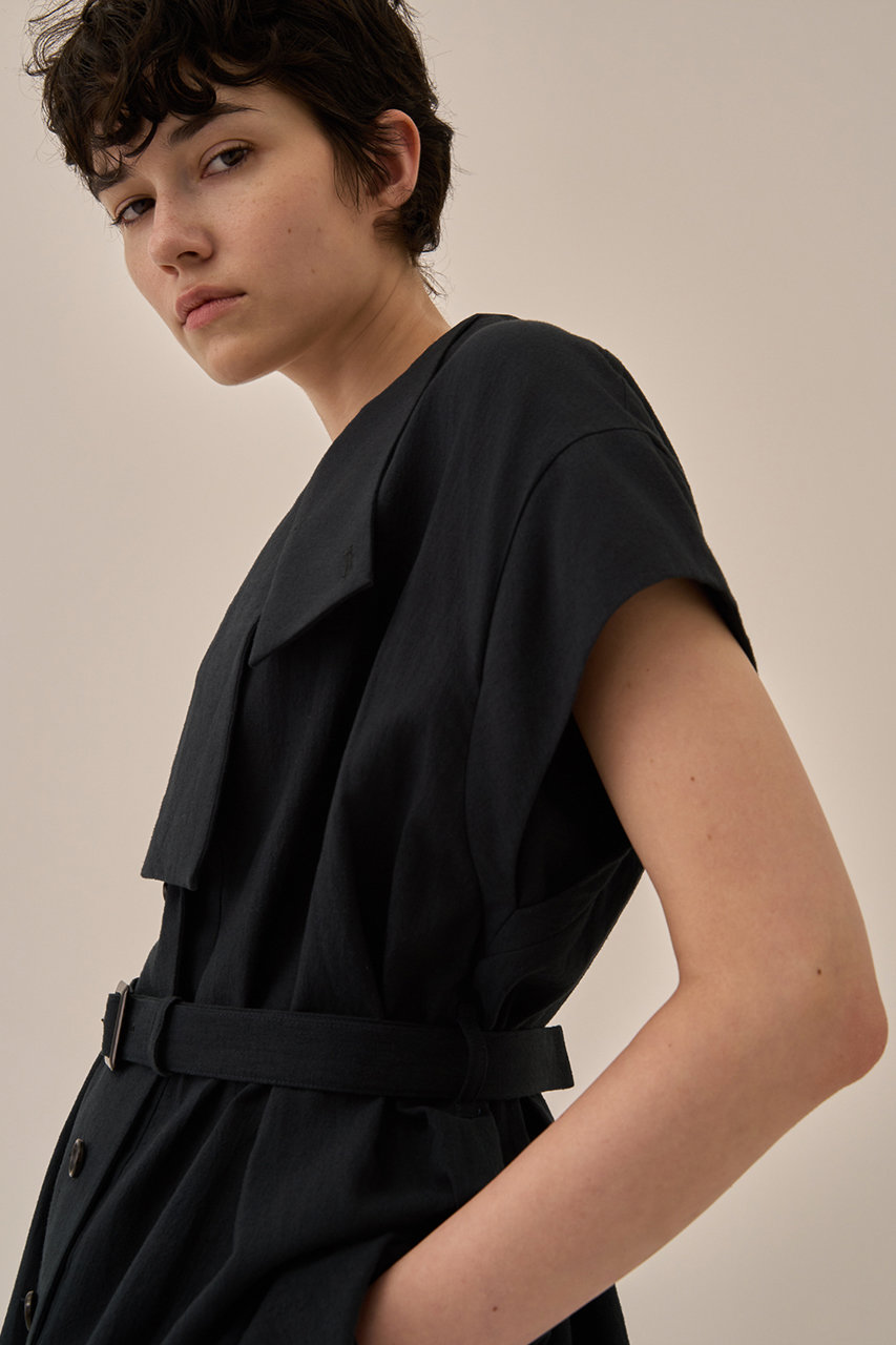 AKIRANAKA(アキラナカ)｜Rachele シャツ/ネイビー の通販｜ELLESHOP
