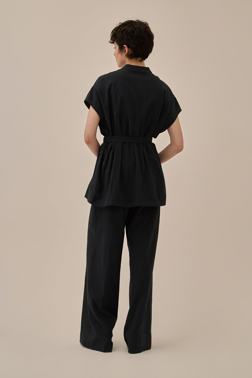 AKIRANAKA(アキラナカ)｜Rachele シャツ/ネイビー の通販｜ELLESHOP