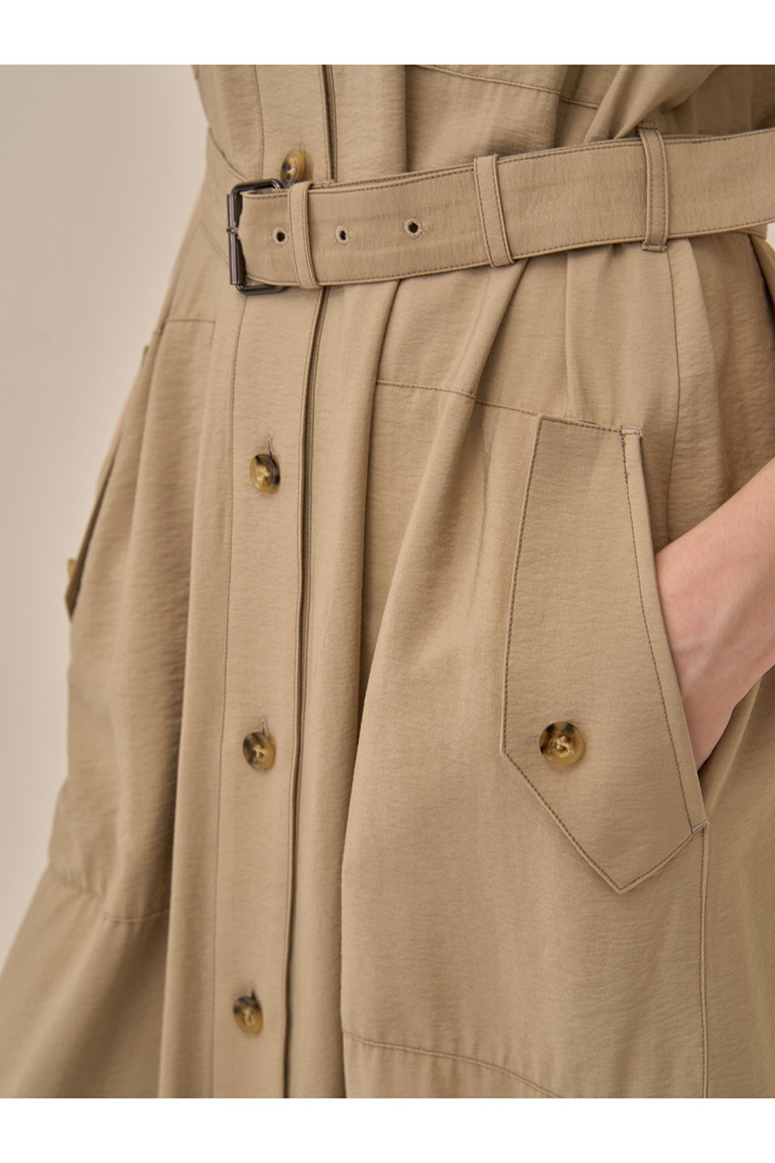 AKIRANAKA(アキラナカ)｜Rachele ドレス/ベージュ の通販｜ELLESHOP