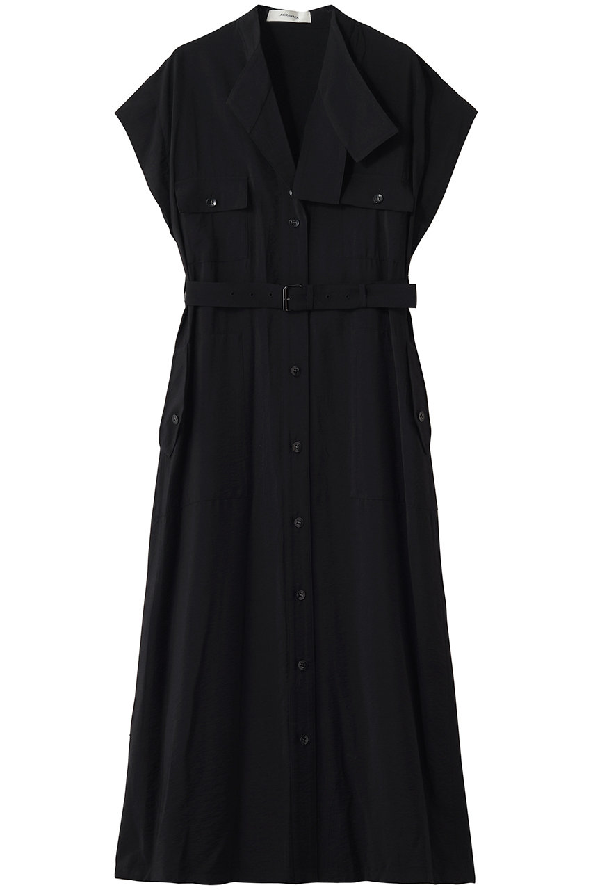 アキラナカ/AKIRANAKAのRachele ドレス(ブラック/AS2627-BK)