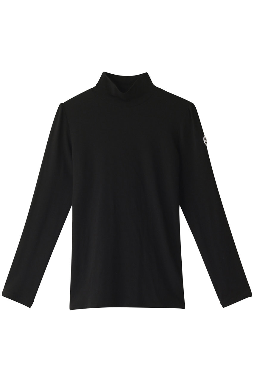 BORDERS at BALCONY ボーダーズ アット バルコニー 【予約販売】ハイネックTシャツ ブラック