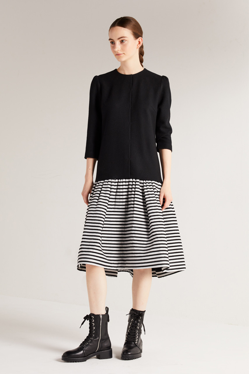 通常在庫品 borders at balcony BORDER WOOL SKIRT - 通販