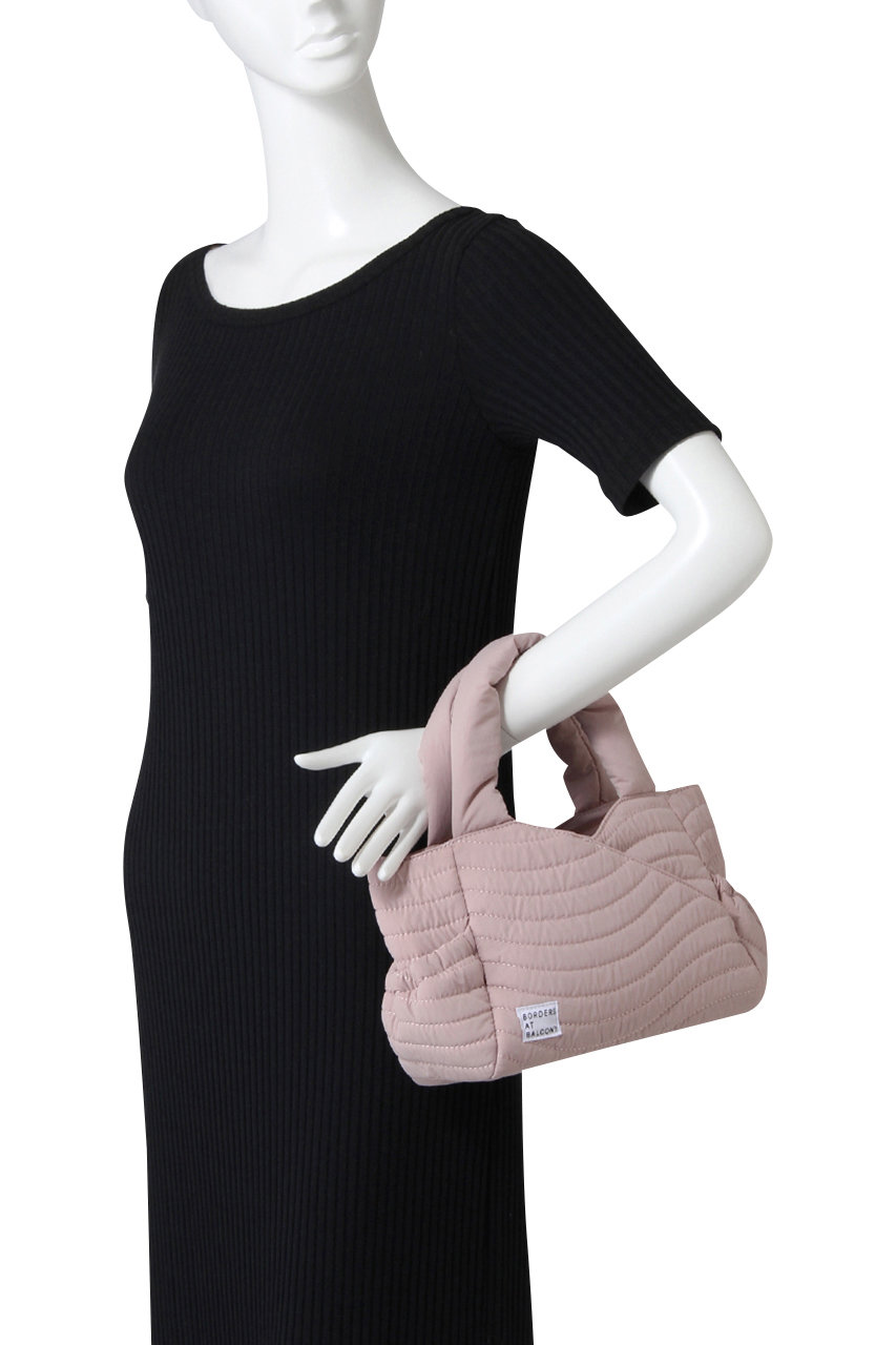 ボーダーズアットバルコニー　フード付きコート　ピンク　ライナー取り外し可 ボーダーズアットバルコニー フード付きコート ピンク ライナー