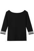 BORDERS & BALCONY ボーダーズアットバルコニー レーヨンニット BORDERS at BALCONY(ボーダーズ アット バルコニー)｜ボートネック