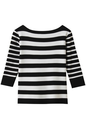 ボーダーズ アット バルコニー/BORDERS at BALCONYのボートネックニット(110300/110301)