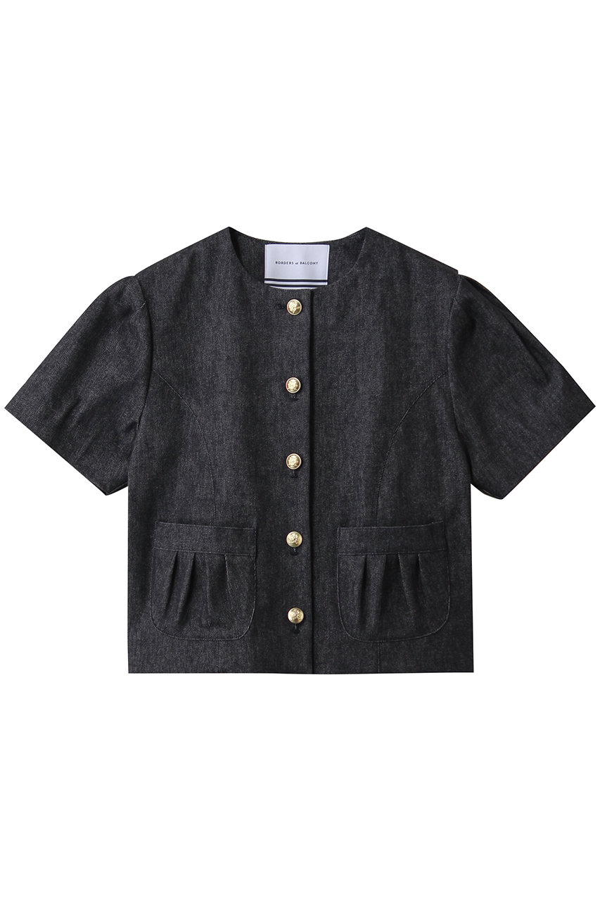 ボーダーズ アット バルコニー/BORDERS at BALCONYのデニムジャケット(インディゴ/BD2611-3B-04)