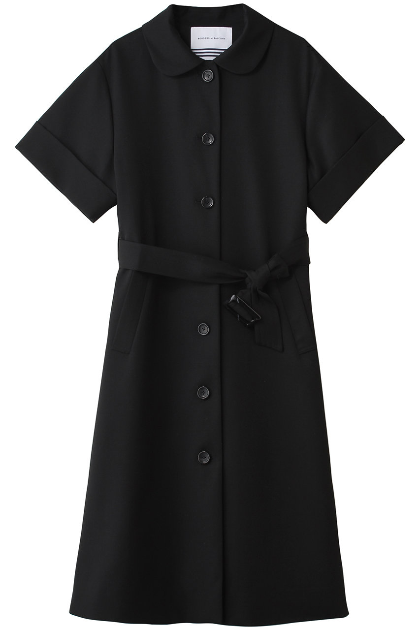 ボーダーズ アット バルコニー/BORDERS at BALCONYのショートスリーブコート(ブラック/BD2611-3M-10)