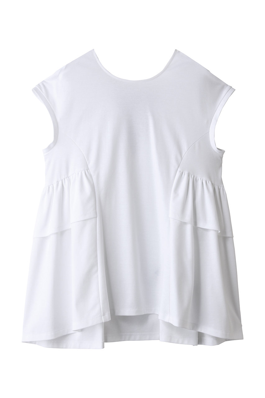 ボーダーズ アット バルコニー/BORDERS at BALCONYのバックボーダーTシャツ(ホワイト/BD2611-2D-34)