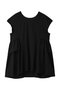 バックボーダーTシャツ ボーダーズ アット バルコニー/BORDERS at BALCONY ブラック