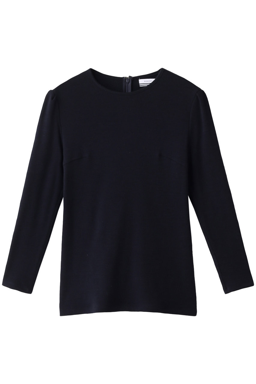 BORDERS at BALCONY ボーダーズ アット バルコニー ロングスリーブTシャツ ネイビー