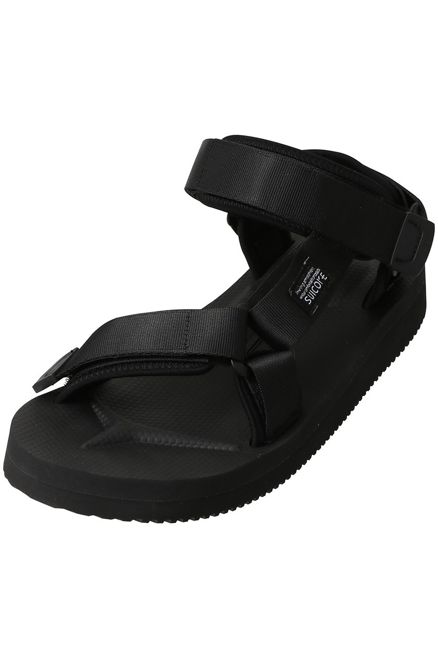 SUICOKE 【UNISEX】DEPA-V2ab-soft ヴィブラムソールストラップサンダル (ブラック, 10(28)) スイコック ELLE SHOP SUICOKE 【UNISEX】DEPA-V2ab-soft ヴィブラムソールストラップサンダル (ブラック, 10(28)) スイコック ELLE SHOP