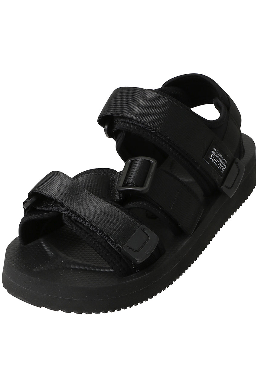 SUICOKE KISEE-Vab-soft ヴィブラムソールサンダル (ブラック, 5(23)) スイコック ELLE SHOP SUICOKE KISEE-Vab-soft ヴィブラムソールサンダル (ブラック, 5(23)) スイコック ELLE SHOP