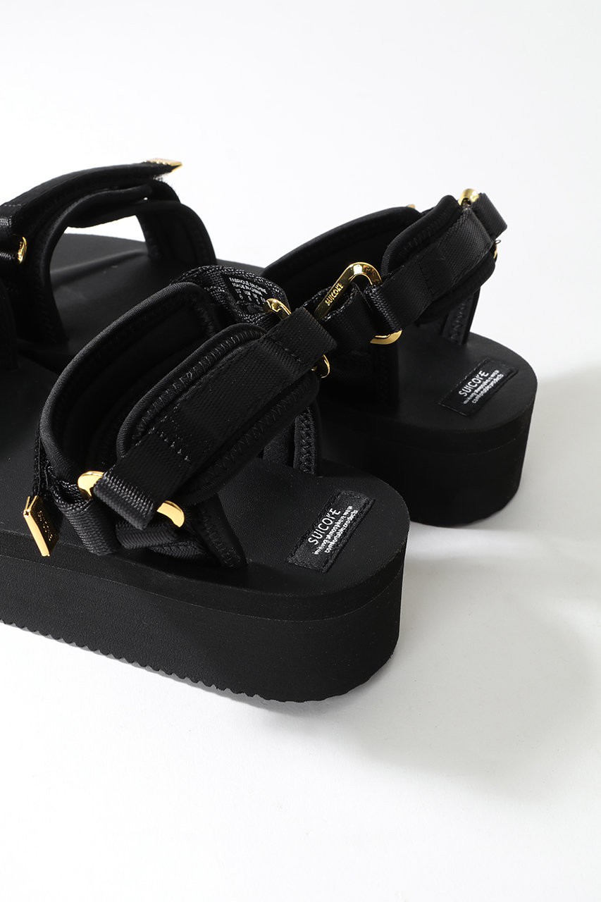 SUICOKE(スイコック)｜CEL-W ストラップサンダル/ブラック の通販