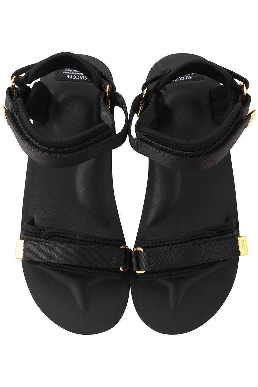 SUICOKE(スイコック)｜CEL-W ストラップサンダル/ブラック の通販