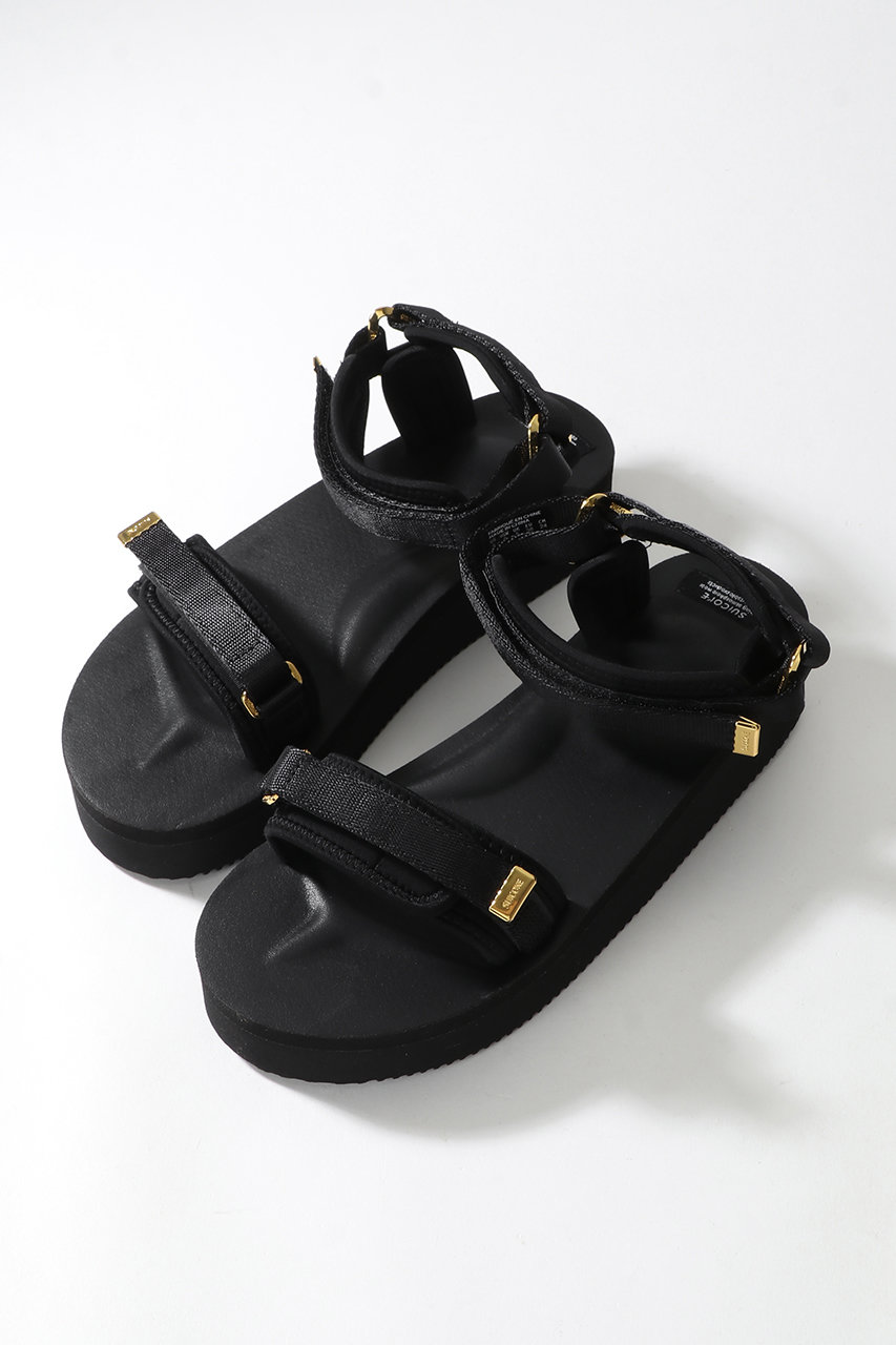SUICOKE(スイコック)｜CEL-W ストラップサンダル/ブラック の通販
